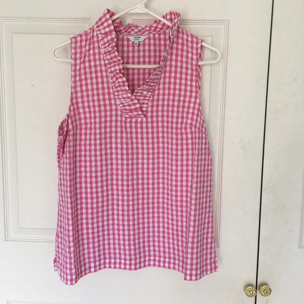 Gingham blouse